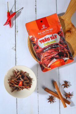 Thịt Trâu Sấy Nguyên Miếng 30g Delizone – Cay Tê Đậm Vị, Đảm Bảo An Toàn