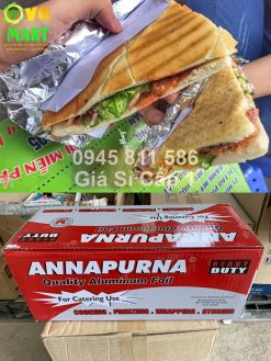 Giấy Bạc 3 kg – Siêu Dai, Giữ Nhiệt Cực Tốt – Bọc Cá Thịt Chuẩn Vị BBQ Nhà Hàng 16