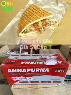 Giấy Bạc 3 kg – Siêu Dai, Giữ Nhiệt Cực Tốt – Bọc Cá Thịt Chuẩn Vị BBQ Nhà Hàng 18