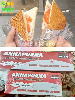 Giấy Bạc 4 kg Annapurna - Đủ Mét - Dai Chất Lượng - Lõi Nhỏ 13