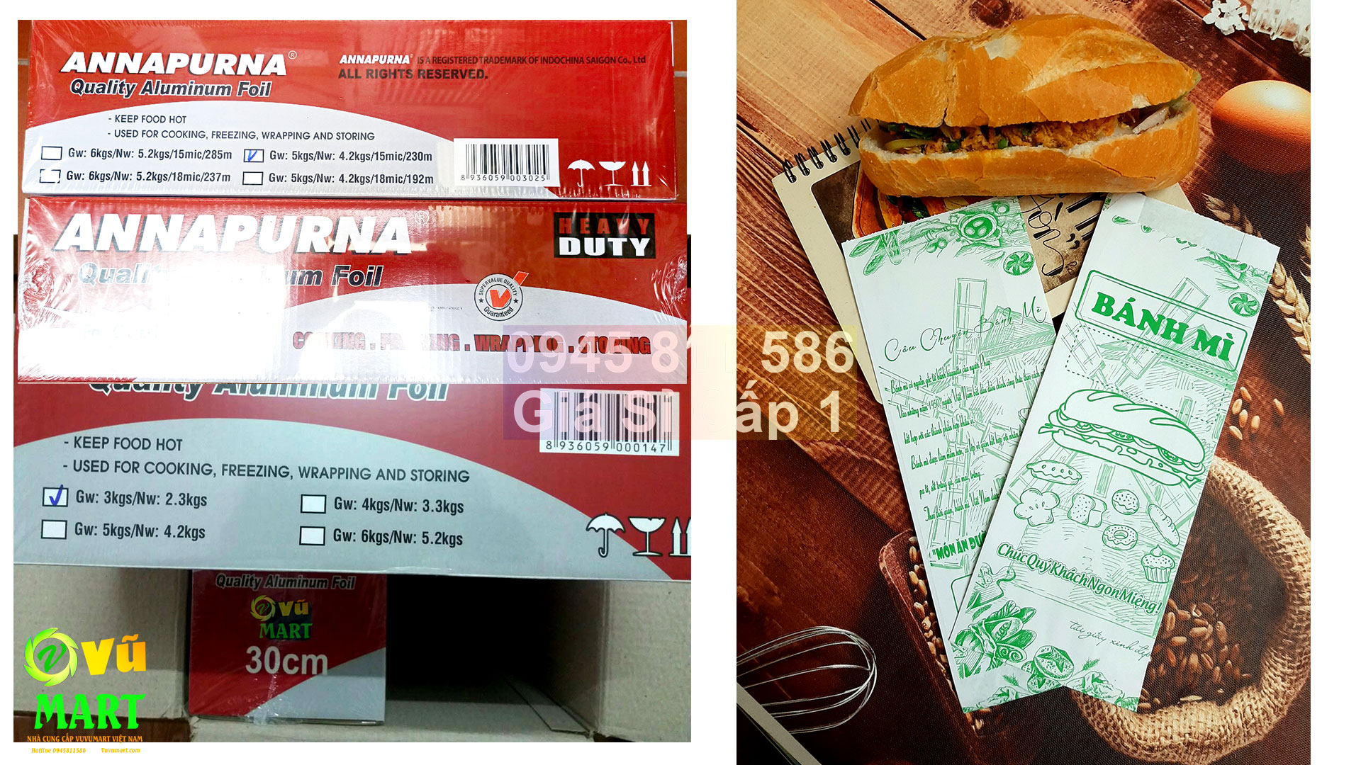 Giấy bạc nướng 5 kg annapurna - màng nhôm bọc Nướng thịt cá gà giá rẻ hơn shopee Giấy Bạc 5 kg Annapurna - Đủ Mét - Chất Lượng - ATTP 5