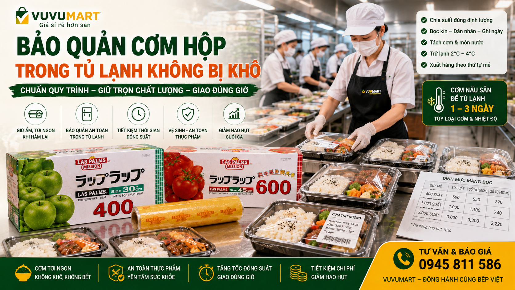 Cách bảo quản cơm hộp trong tủ lạnh không khô, không ôi và dễ hâm lại 2 Cách bảo quản cơm hộp trong tủ lạnh không khô, không ôi và dễ hâm lại