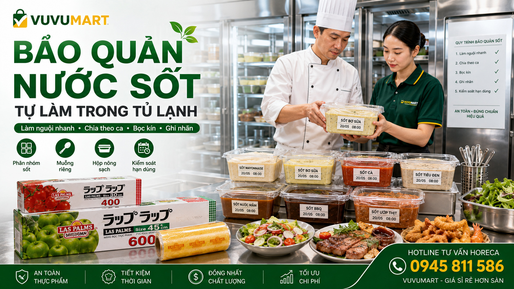 Cách bảo quản nước sốt tự làm trong tủ lạnh không tách lớp, không đổi vị