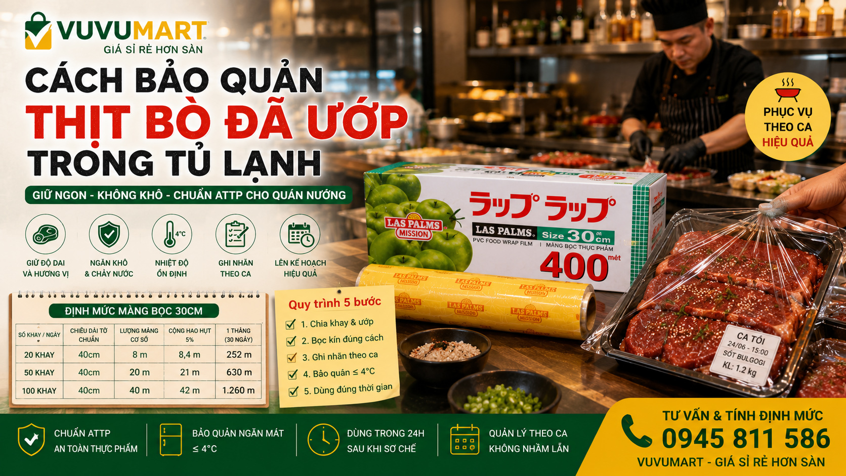 Cách bảo quản thịt bò đã ướp trong tủ lạnh mềm mọng, không chảy nước 2 Cách bảo quản thịt bò đã ướp trong tủ lạnh mềm mọng, không chảy nước