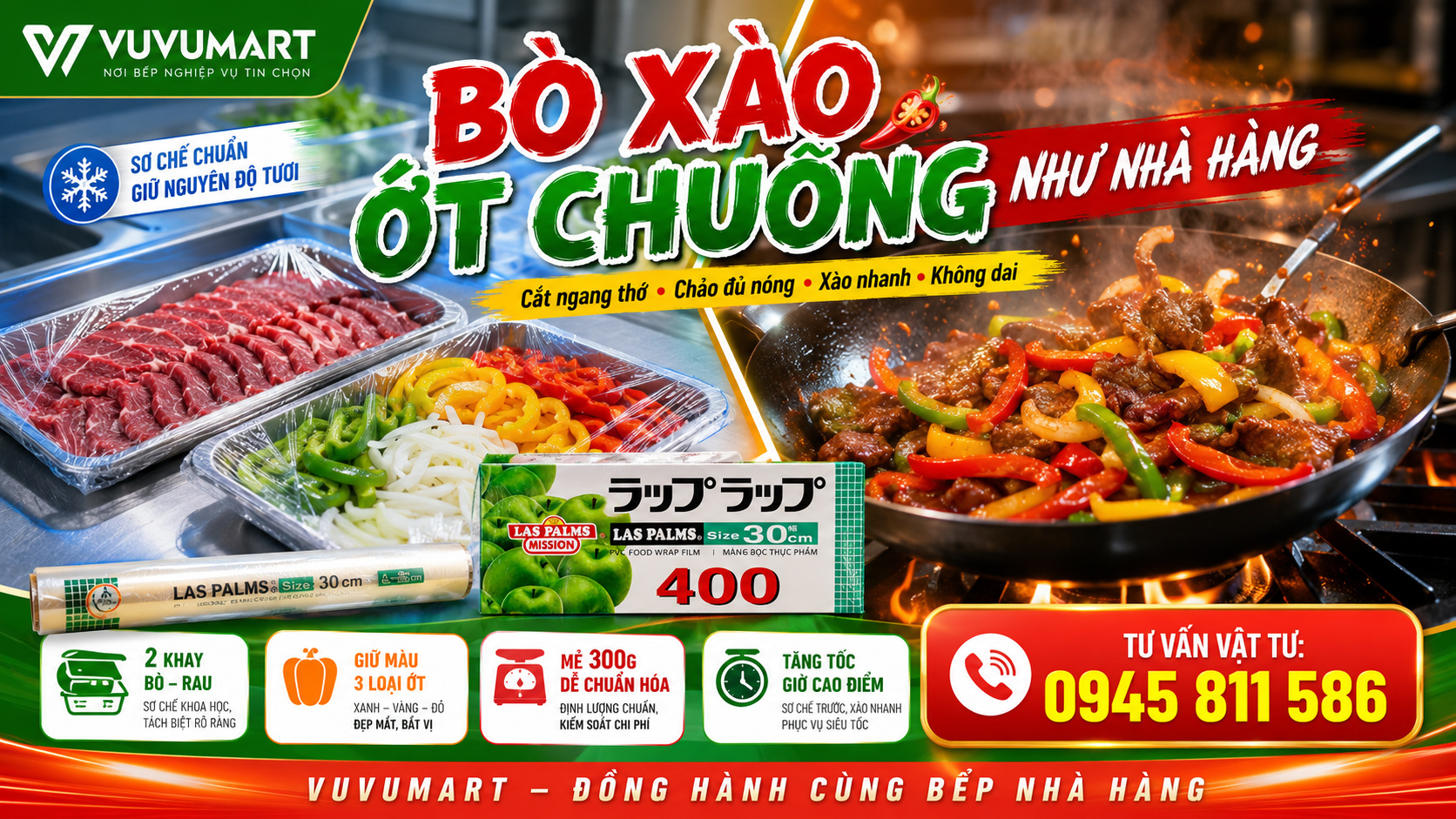Cách làm bò xào ớt chuông mềm mọng, rau giòn và màu đẹp như nhà hàng 1 Cách làm bò xào ớt chuông mềm mọng, rau giòn và màu đẹp như nhà hàng